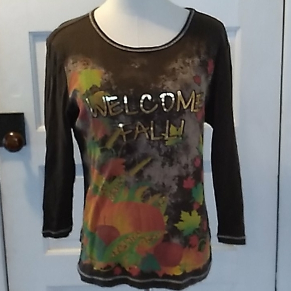Vintage Fall large long sleeve - Picture 1 of 2